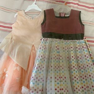 A bundle of two dresses